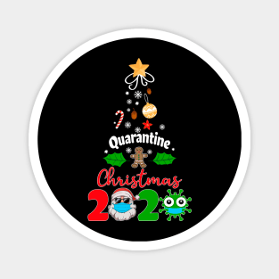 Quarantine Christmas 2020 Perfect Design Pajamas Family Gift Magnet